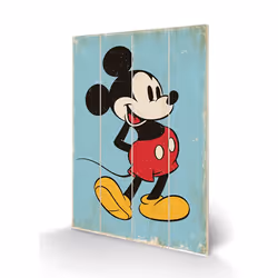 Pyramid International SW11547P, 1 pièce(s), Disney, Rectangle, Bois
