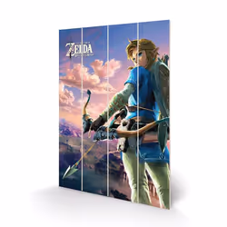 Pyramid International SW11919P, 1 pièce(s), Nintendo, Rectangle, Bois