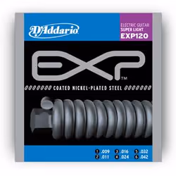 D'Addario EXP120, Guitare, Acier, Electrique, 6 pièce(s)
