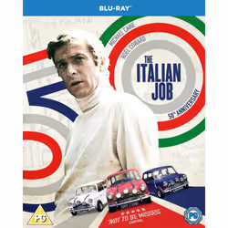 Paramount The Italian Job (1969), Film, Blu-ray, PG, Coloré, Anglais, 96 min