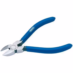 Mini-pince coupante de côté 115 mm - DRAPER - Type : Outils et accessoires - Couleur principale : Bleu