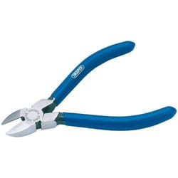 Mini-pince coupante de côté 115 mm - DRAPER - Type : Outils et accessoires - Couleur principale : Bleu