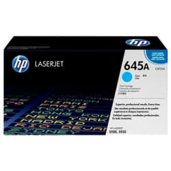HP 645A toner LaserJet cyan authentique