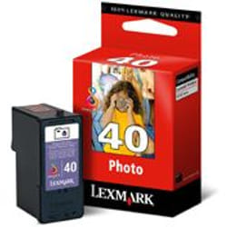Lexmark Nr. 40 Photo Print Cartridge cartouche d'encre 1 Cartridge Original Photo noire