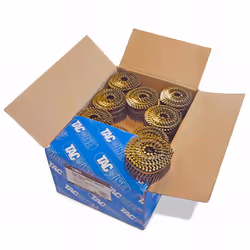 Lot de 9 000 clous à tête plate Tacwise en rouleau de 2.5 x 70 mm sont une solution de fixation robuste pour les travaux exig ...