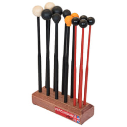 Percussion Plus PP062 maillet, baguette et brosse de percussion Plastique, Caoutchouc Mallets