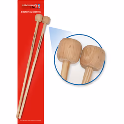 Percussion Plus PP081, Mallets, Bois, Bois, Cendre, Dur, Xylophone