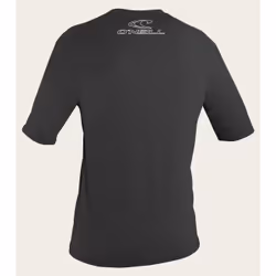 O'Neill Basic Skins S/S Rash Tee Tee-shirt Encolure torsadée Manche courte Polyester, Spandex