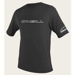 O'Neill Basic Skins S/S Rash Tee Tee-shirt Encolure torsadée Manche courte Polyester, Spandex