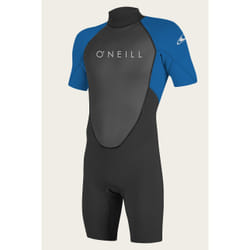 O'Neill Reactor II 2 mm Back Zip S/S Spring Noir, Bleu, Gris Combinaison