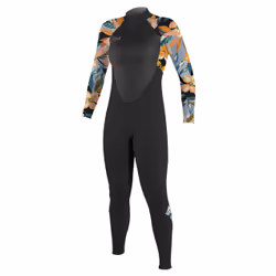 Combinaison de surf full zip dorsale fille O'Neill Epic 4/3