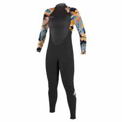 Combinaison de surf full zip dorsale fille O'Neill Epic 5/4
