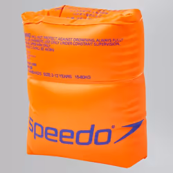Speedo Roll Up Arm Bands Orange Brassards de nage