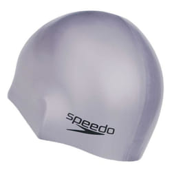 Speedo Plain Moulded Silicone Gris
