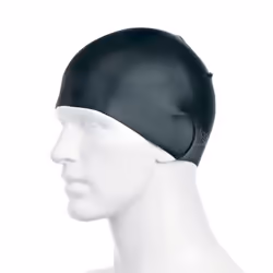 Speedo Plain Moulded Silicone Cap