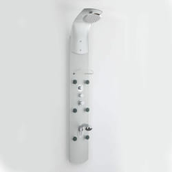 Baya - Colonne de Douche Thermostatique Hydromassante Multifoncton - Hudson Reed