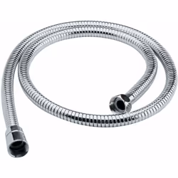 Flexible pour douchettes de 1,75m de longueur avec gaine en acier chromé. Ecrou de 18mm.Garanti 2 ans