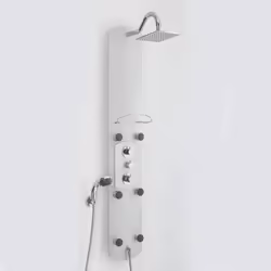 La colonne de douche thermostatique Arcan insufflera un style contemporain dans votre salle de bain en un rien de temps. Faci ...