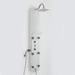 Arcan - Colonne de Douche Thermostatique Hydromassante Multifoncton - Hudson Reed