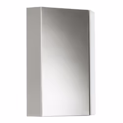 Avec une jolie finition blanche élégante qui s'adapte à tous les décors de salle de bain, cette belle armoire miroir d'angle  ...