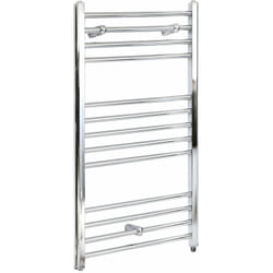 Hudson Reed - Kent - Sèche-Serviettes Design Électrique Moderne Plat - Chromé - 100 cm x 50 cm