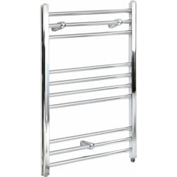 Hudson Reed - Kent - Sèche-Serviettes Design Électrique Moderne Plat - Chromé - 80 cm x 60 cm
