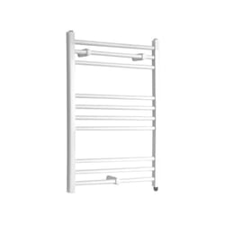Hudson Reed - Ive - Sèche-Serviettes Design Électrique Moderne Plat - Blanc - 80 cm x 60 cm