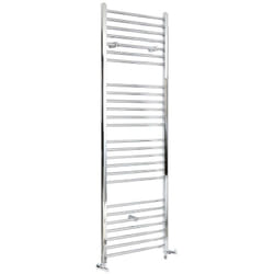 Kent - Sèche-Serviettes Design Mixte Moderne Plat - Chromé - 180 cm x 50 cm - Hudson Reed