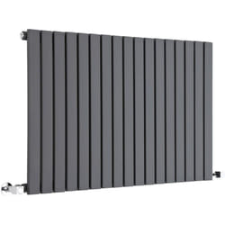 Hudson Reed - Sloane – Radiateur Design Horizontal – Anthracite – 63.5 x 100cm