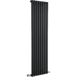 Vitality – Radiateur Design Vertical – Noir – 160 x 47.2cm - Hudson Reed
