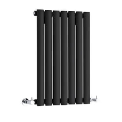 Vitality – Radiateur Design Horizontal – Noir – 63.5 x 41.5cm - Hudson Reed