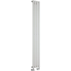Vitality – Radiateur Design Vertical – Blanc – 160 x 23.6cm - Hudson Reed