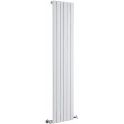 Sloane – Radiateur Design Vertical – Blanc – 160 x 35.4cm - Hudson Reed