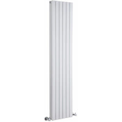 Hudson Reed Sloane – Radiateur Design Vertical – Blanc – 160 x 35.4cm Double Rang