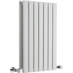Sloane – Radiateur Design Horizontal – Blanc – 63.5 x 42cm Double Rang - Hudson Reed
