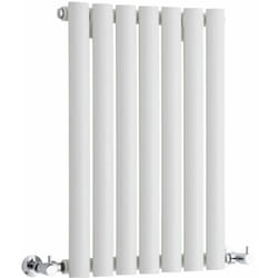 Vitality – Radiateur Design Horizontal – Blanc – 63.5 x 41.5cm - Hudson Reed