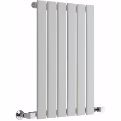 Le radiateur design horizontal Delta est doté d'une finition blanche (RAL 9016) qui donne un aspect contemporain à votre espa ...