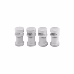 Supports muraux en acier peints blancs RAL 9016 pour fixation horizontale des radiateurs VitalityHauteur: 60mmLargeur: 30mmGa ...