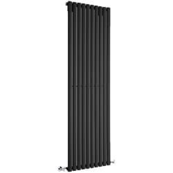 Hudson Reed Vitality – Radiateur Design Vertical – Noir – 178 x 59cm