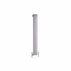 Ajoutez une touche de style vintage a votre espace de vie grâce à ce radiateur vertical rétro blanc de la gamme Windsor. Cara ...