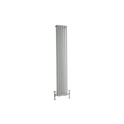 Windsor - Radiateur Rétro Vertical Blanc à Colonnes 2 x 6 - 816 Watts - 150 x 29cm - Hudson Reed