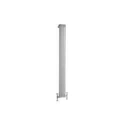 Windsor - Radiateur Rétro Vertical Blanc à Colonnes 2 x 4 - 620 Watts - 180 x 20cm - Hudson Reed