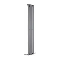 Radiateur Design Delta - Vertical Anthracite 160 cm x 28 cm x 4.6 cm 588 Watts