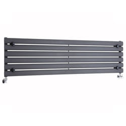 Vitality – Radiateur Design Horizontal – Anthracite – 35.4 x 160cm - Hudson Reed