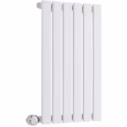 Le radiateur design horizontal Delta est doté d’une finition blanche (RAL 9016) qui créée en un clin d’œil un look contempora ...