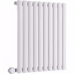 Le radiateur électrique horizontal Vitality se caractérise par une superbe finition poudrée blanche (RAL 9016) qui créera un  ...