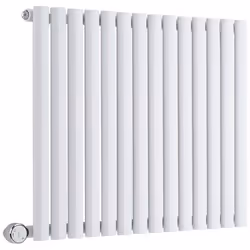 Le radiateur électrique horizontal Vitality se caractérise par une superbe finition poudrée blanche (RAL 9016) qui créera un  ...