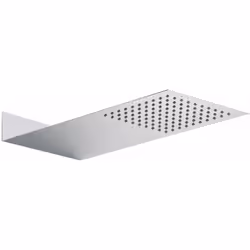 Modernisez votre salle de bain avec le pommeau de douche mural fixe ultraplat Kubix au style épuré et minimaliste. Offrant un ...