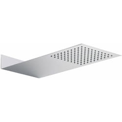 Hudson Reed - Kubix - Pommeau Fixe Plat Pluie Moderne - 20 cm x 48&447 cm - Chromé