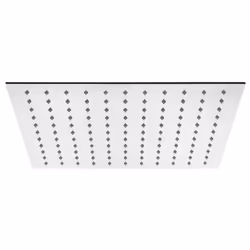 Optez pour ce grand pommeau de douche carré pour une expérience de douche inégalable, il vous enveloppera confortablement d'u ...